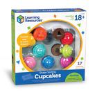 Recursos de aprendizagem de brinquedos Smart Snacks Shape Sorting Cupcakes