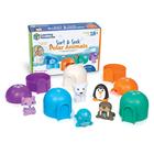 Recursos de aprendizagem do conjunto de brinquedos Sort & Seek Polar Animals 18 milhões ou mais