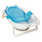 Rede de Banho para Banheira Bebê Infantil PREMIUM Ajustável, Antiderrapante e Macia BABY PIL