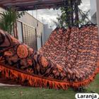 Rede De Dormir Descanso Casal Indiana gigante para varanda, quarto, sala e jardim