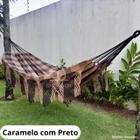 Rede Descanso Rede Dormir Casal king Luxo Reforçada Rede de Dormir Gigante Varanda Manual Artesanal - Dunas Shop