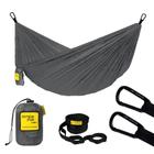 Rede Portátil UltraLeve Descanso Viagem Camping Tecido Ultralight c/ Cinta Ajuste Rápido - PORTABLE STYLE