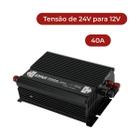 Redutor Tensão 24v P/ 12v Fonte Conversor Voltagem 500w 50a