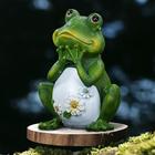 Redwix Garden Frog Figurines - Decoração de sapo bonito - Alpendre Fro