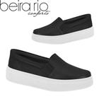 Ref. 4305.100 - Tênis Beira Rio Slip On Casual Básico Feminino