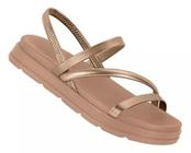 Ref. 5490.104 - Sandália Feminina Papete Flatform Calce Fácil Conforto Moleca