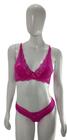 REF811 - Conjunto Lingerie Top Aro V e Calcinha Fio Dental