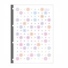 Refil Bloco de Caderno Argolado/Fichário Universitário 90g Happy Tilibra