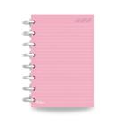 Refil Caderno de Disco Sistema Inteligente I Rosa Pastel