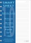 Refil Caderno Inteligente 90g 100 Folhas Pautado 10 Furos - Best