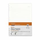 Refil Caderno Organizador 40 Fls Offset 90G Pautado 17X24