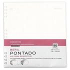 Refil caderno organizador 40 fls offset 90g pontado 17x24 cicero