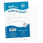 Refil Caderno Smart Folhas Brancas Pautadas DAC