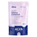 Refil creme corporal hidratante Lavanda e Baunilha Alva 250ml