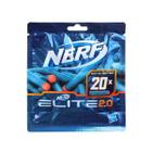 Refil De Dardos Nerf Elite 2.0 Pacote 20 Dardos Hasbro F0040