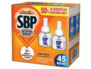 Refil de Repelente Elétrico Líquido SBP Led 35ml 2 Unidades