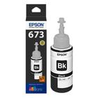 Refil de Tinta Epson Preto 70ml Compatível com L800 L810 L1800 L805 L850 T673120 - C13T67312A