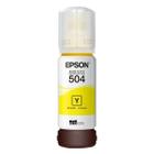 Refil de tinta epson t504422 amarelo 70ml l4150 l4160 l4260 l6161 l14150 l6270