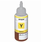 Refil de tinta epson t664420 amarelo 70ml l120 l220 l365 l375 l395 l575 l1300