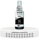 Refil de Tinta Original Epson Ecotank T664 Compatível L121 L355 L365 L375 L395 L455 L475 L495 L555 L1300 - Preto T664120