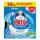 Refil Desodorizador Sanitário Pato Gel Adesivo Marine