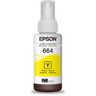 Refil Garrafa De Tinta T664 Amarelo para impressora L375 - Eps0n