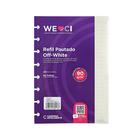 Refil Inteligente Pautado Off-white 90gr A5 Pequeno 50 Folhas - CADERNO INTELIGENTE