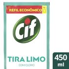 Refil Limpador Tira Limo Com Cloro Cif 450ml
