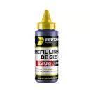 Refil linha de giz 120g azul fertak tools