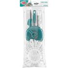 Refil Mop Fit Flashlimp com Cabo, microfibra e base giratória Verde Esperalda RMOP0115 - Euro Home