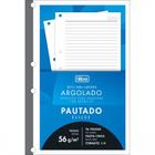 Refil P/Caderno Argolado 1/4 Academie 96fls Tilibra