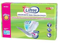 Refil para Fralda Geriátrica Lifree - para Fralda-Calça Tam. Único 20 Unidades