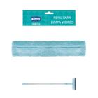 Refil para Limpa Vidros Extensível Microfibra - Mor