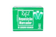 Refil Pincel Marcador Quadro Branco Vboard Master 12Un Vd