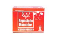 Refil Pincel Marcador Quadro Branco Vboard Master 12Un Vm