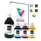 Refil Sublimatica Nano Series 550ml Kit com 1Preto de 250 mL