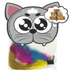 Refil Varinha Pesca Gatinho Penas Brinquedo Gatos CatMyPet