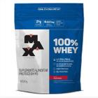 Refil Whey Protein Max Titanium 100% Whey Morango 900g