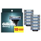 Refis de Lâminas Gillette Mach3 para Homens - Pacote com 10 Unidades