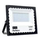 Refletor 100W LED SMD Slim Mini Holofote Branco Frio IP67 Bivolt