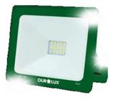 Refletor 10w Verde Corpo Verde - Ourolux