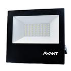 Refletor Avant Led 50W Bivolt Preto 4000K