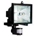 Refletor Brasfort Com Sensor Halogena 500W Preto 8903