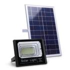 Refletor De Led 100W Placa Solar A Prova D'Água E Controle