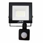 Refletor de led com sensor de presença 30w - dni 6035