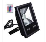 Refletor holofote led rgb 30w ip65 bivolt com controle - RG LED