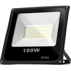 Refletor Holofote Led Smd Slim 100w Branco Frio Bivolt