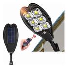 Refletor Holofote LED Solar 70W Prova Dágua Externa Sensor Movimento Controle Remoto Garagem Quintal