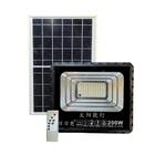 Refletor Holofote Solar 200w 6000K+Placa Solar Prova Dágua
