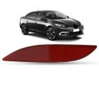 Refletor Lanterna Parachoque Traseiro Olho de Gato Renault Fluence 2011 2012 2013 2014 2015 2016 2017 2018